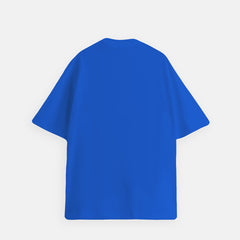 Solids Royal Blue Oversized T-Shirt