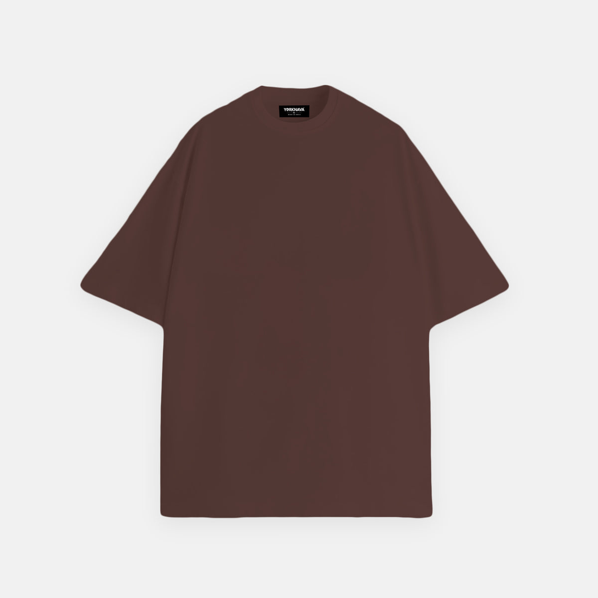 SOLIDS: COFFEE OVERISIZED T-SHIRT