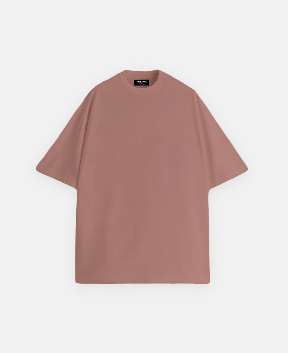 Solids: Sugar Brown Oversized T-Shirt