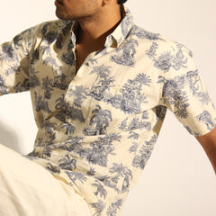 Tropical Twist Half Shirt