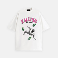 Falling For Money Oversized T-Shirt