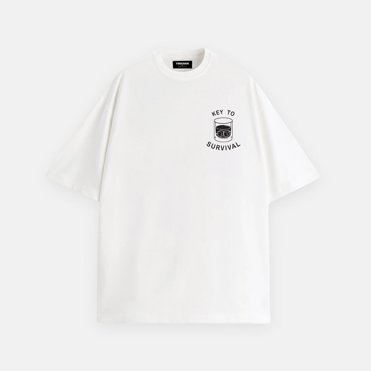 KEY TO SURVIVAL OVERSIZED T-SHIRT