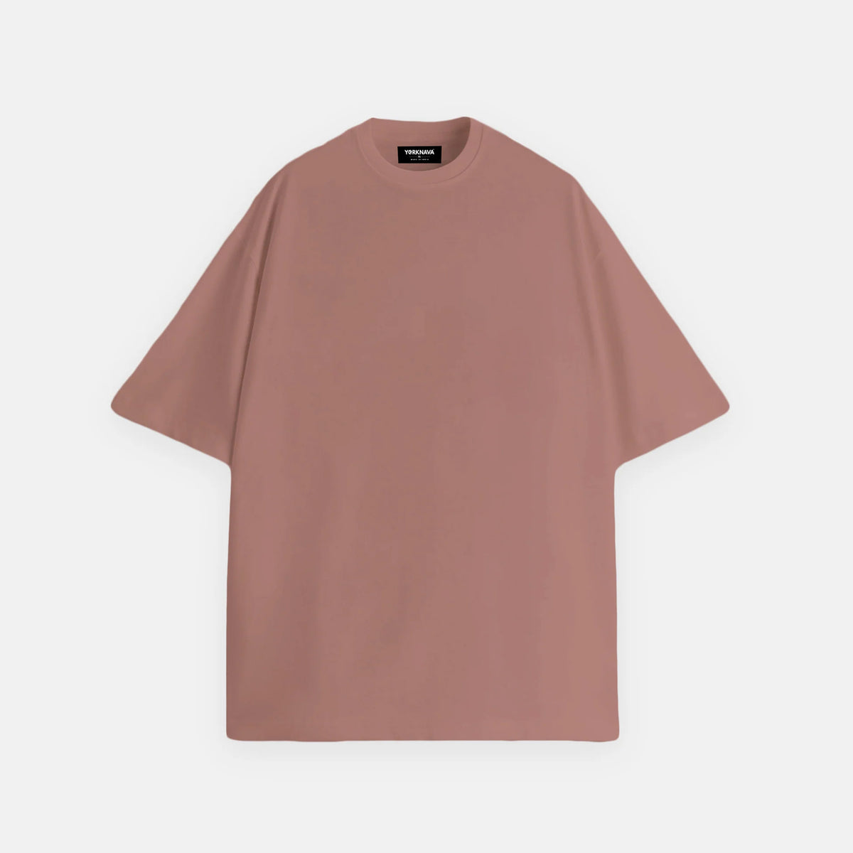 Solids: Sugar Brown Oversized T-Shirt